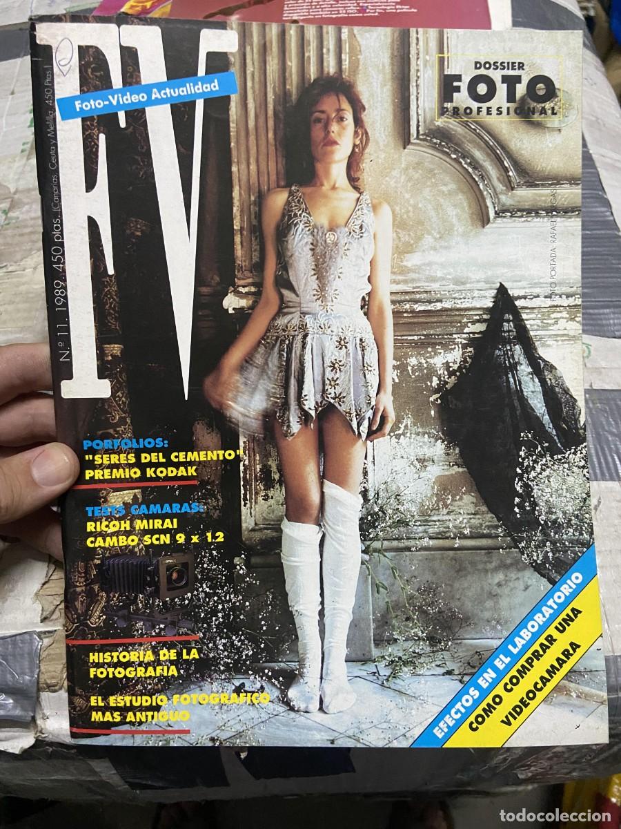Coleccionismo de Revistas y Peri&oacute;dicos: REVISTA FOTOGRAFIA FV FOTO VIDEO ACTUALIDAD # 11 A&Ntilde;O 1989 RAFAEL VARGAS