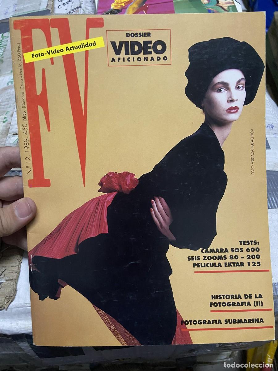 Coleccionismo de Revistas y Peri&oacute;dicos: REVISTA FOTOGRAFIA FV FOTO VIDEO ACTUALIDAD # 12 A&Ntilde;O 1989 RAFAEL ROA