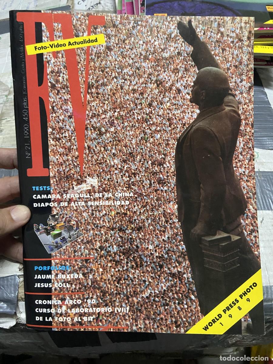 Collezionismo di Riviste e Giornali: REVISTA FOTOGRAFIA FV FOTO VIDEO ACTUALIDAD # 21 A&Ntilde;O 1990 JAUME BUXEDA JESUS COLL ANDREI SOLOVIEV