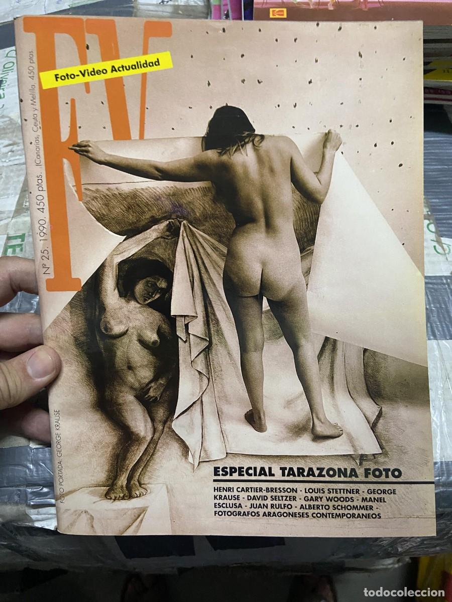 Collectionnisme de Revues et Journaux: REVISTA FOTOGRAFIA FV FOTO VIDEO ACTUALIDAD # 25 A&Ntilde;O 1990 GEORGE KRAUSE ESPECIAL TARAZONA FOTO