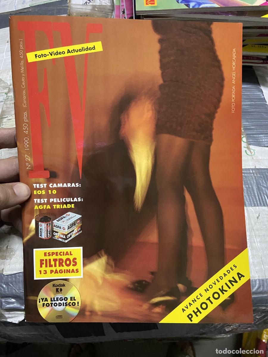 Collezionismo di Riviste e Giornali: REVISTA FOTOGRAFIA FV FOTO VIDEO ACTUALIDAD # 27 A&Ntilde;O 1990 ANGEL HORCAJADA