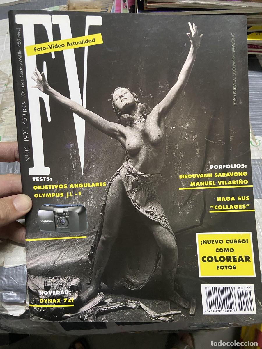 Collectionnisme de Revues et Journaux: REVISTA FOTOGRAFIA FV FOTO VIDEO ACTUALIDAD # 35 A&Ntilde;O 1991 SISOUVANH SARAVONG MANUEL VILARI&Ntilde;O