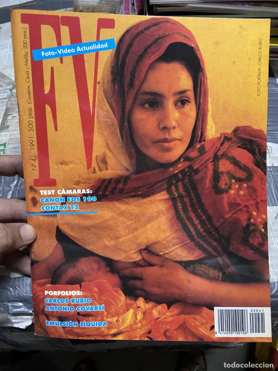 Collectionnisme de Revues et Journaux: REVISTA FOTOGRAFIA FV FOTO VIDEO ACTUALIDAD # 41 A&Ntilde;O 1991 CARLOS RUBIO ANTONIO COVARSI