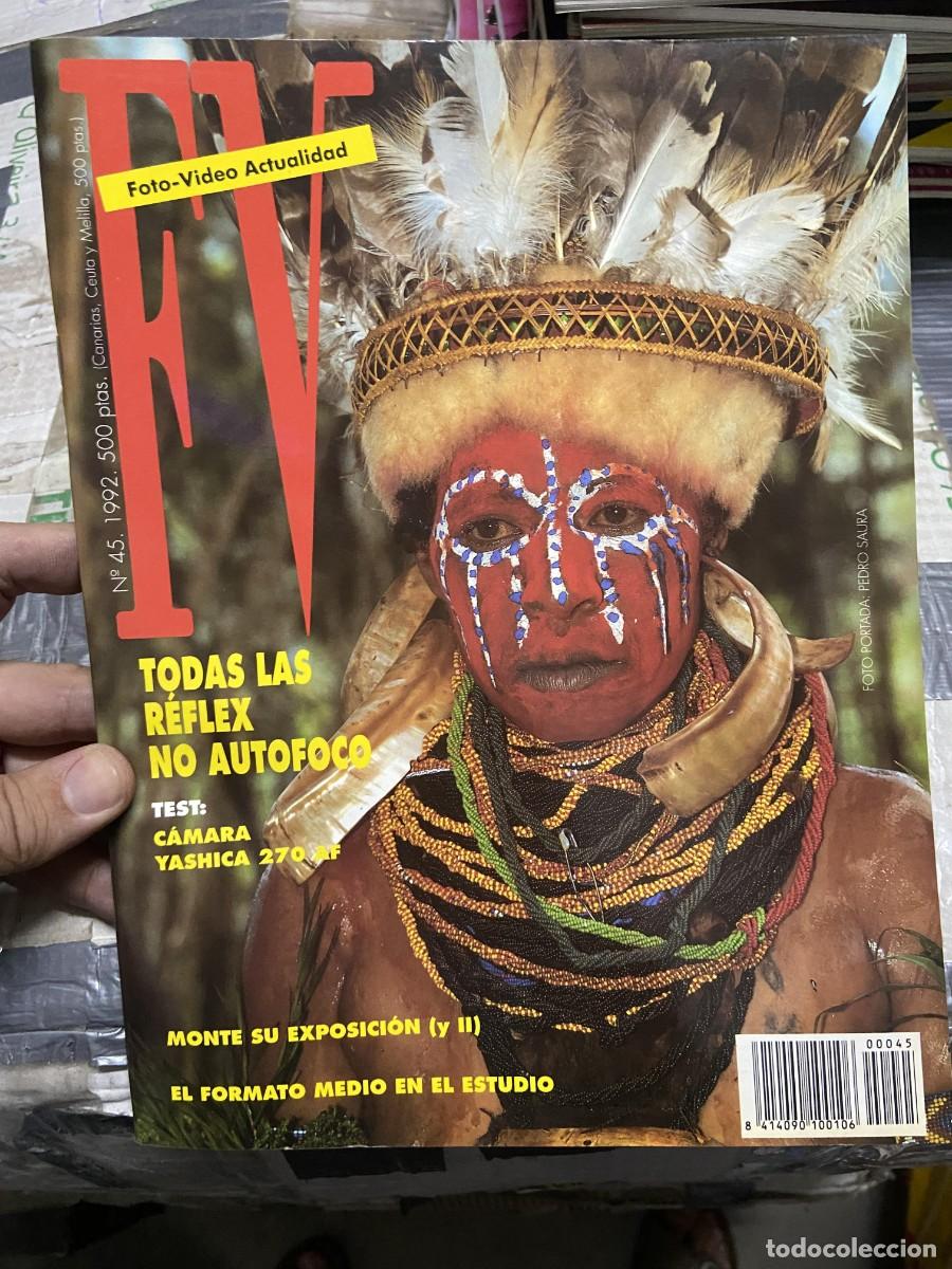 Collezionismo di Riviste e Giornali: REVISTA FOTOGRAFIA FV FOTO VIDEO ACTUALIDAD # 45 A&Ntilde;O 1992 PEDRO SAURA
