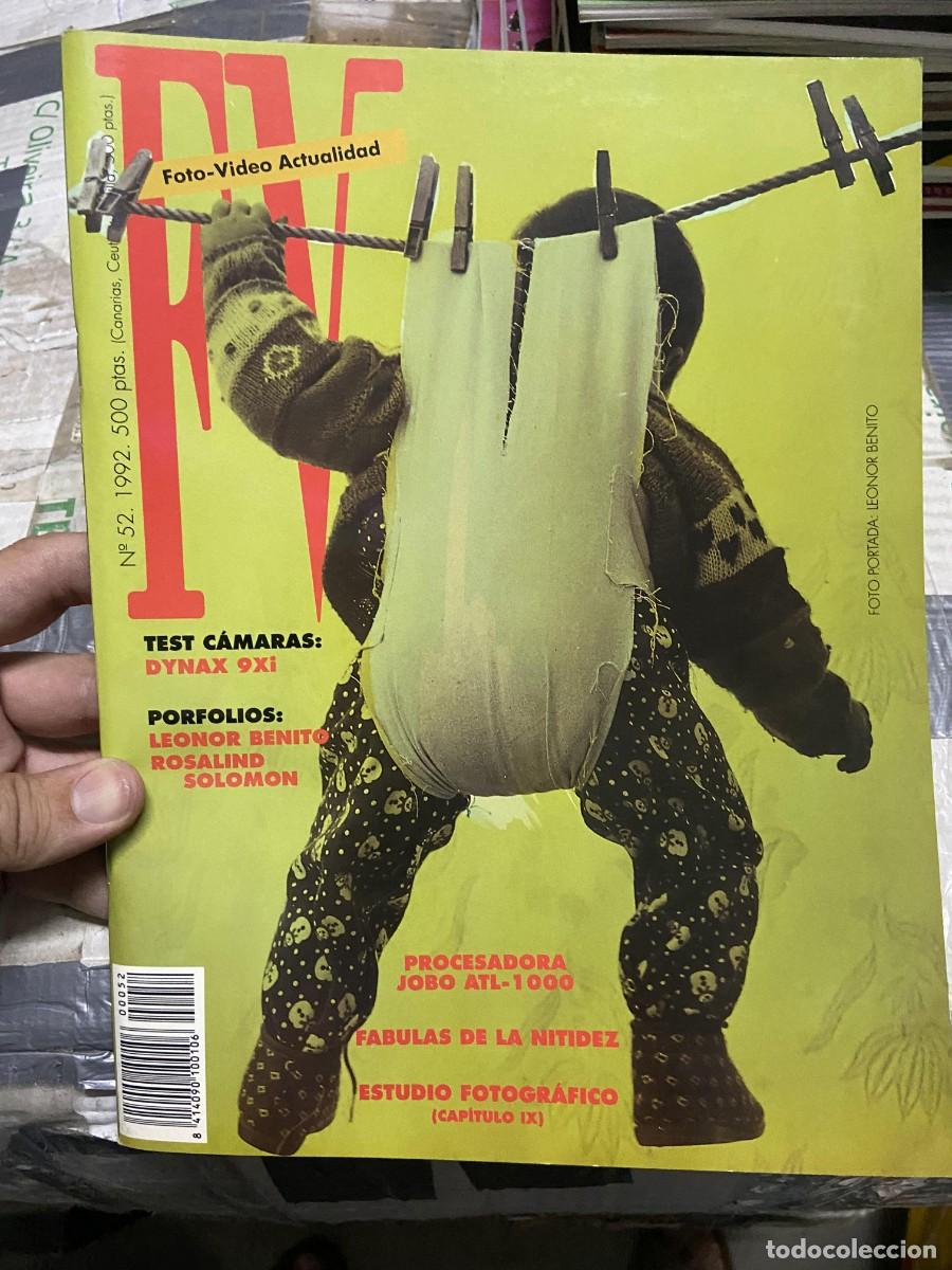 Collectionnisme de Revues et Journaux: REVISTA FOTOGRAFIA FV FOTO VIDEO ACTUALIDAD # 52 A&Ntilde;O 1992 LEONOR BENITO ROSALIND SOLOMON