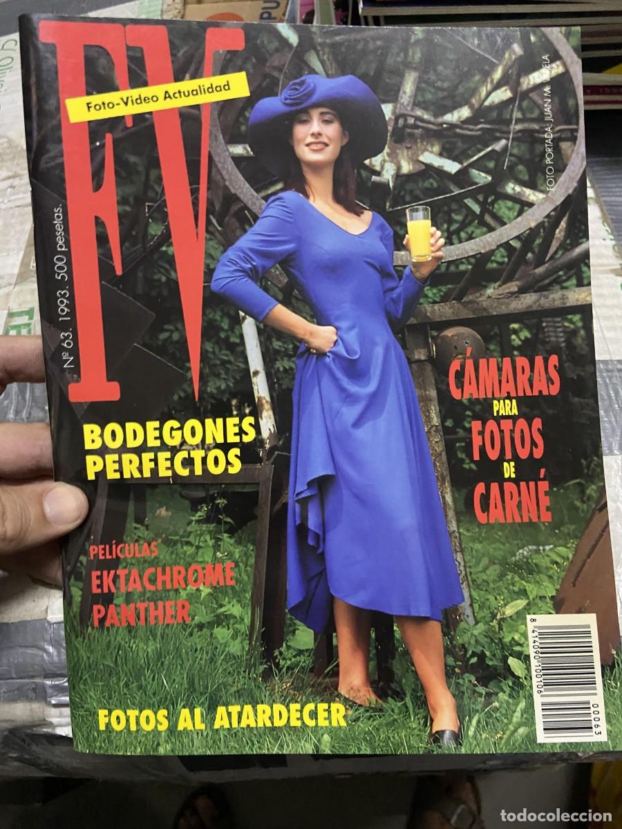 Collectionnisme de Revues et Journaux: REVISTA FOTOGRAFIA FV FOTO VIDEO ACTUALIDAD # 63 A&Ntilde;O 1993 JUAN M. VARELA EKTACHROME PANTHER