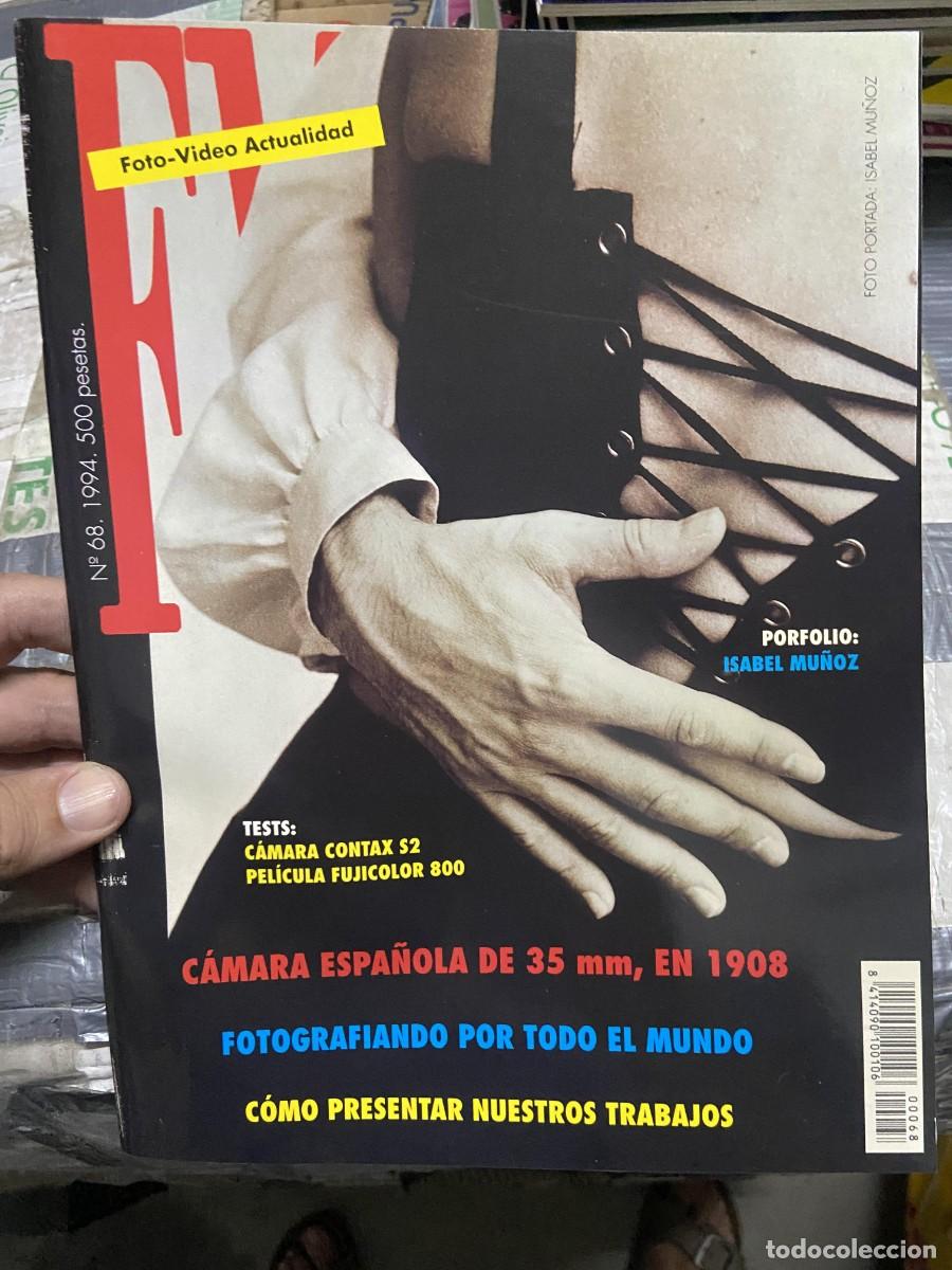 Collectionnisme de Revues et Journaux: REVISTA FOTOGRAFIA FV FOTO VIDEO ACTUALIDAD # 68 A&Ntilde;O 1994 ISABEL MU&Ntilde;OZ