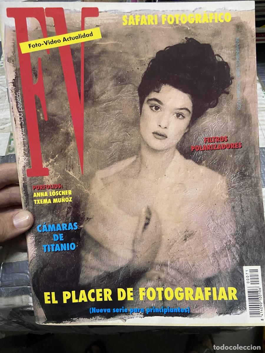 Collectionnisme de Revues et Journaux: REVISTA FOTOGRAFIA FV FOTO VIDEO ACTUALIDAD # 71 A&Ntilde;O 1994 DAVID SCHEINMANN ANNA LOSCHER TXEMA MU&Ntilde;OZ