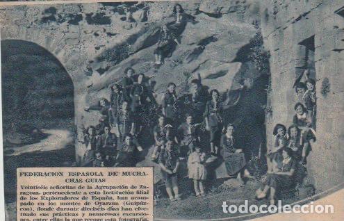 Coleccionismo de Revistas y Peri&oacute;dicos: * BOY SCOUTS * EXPORADORES * PASAJES * Exploradoras de la Agrupaci&oacute;n de Zaragoza - 1934