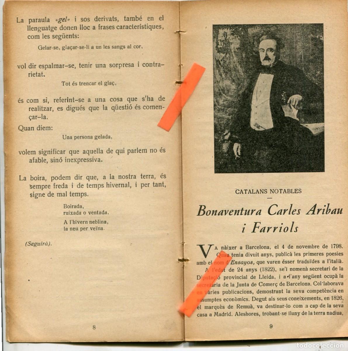 Coleccionismo de Revistas y Peri&oacute;dicos: REVISTA CURIOSITATS DE CATALUNYA 1936 BONAVENTURA CARLES ARIBAU SANTUARI MARE DEU SERRA MONTBLANC
