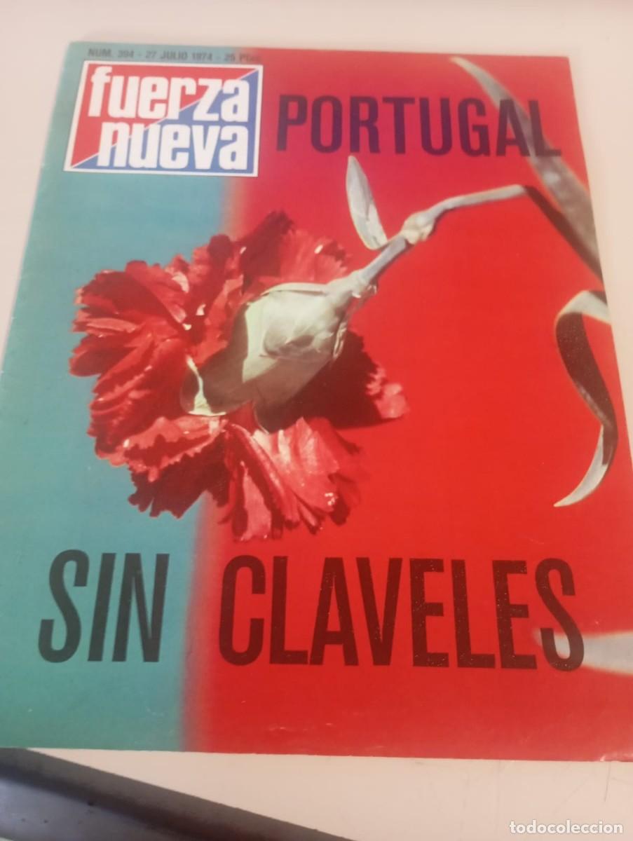 Coleccionismo de revistas y peri&oacute;dicos: REVISTA FUERZA NUEVA N&ordm; 394 JULIO 1974 REF. UR