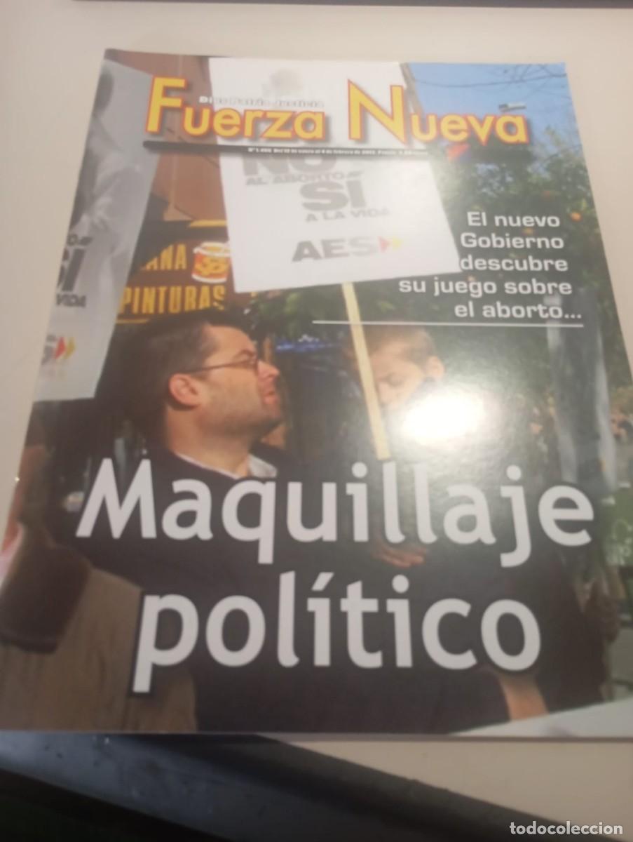 Collectionnisme de Revues et Journaux: REVISTA FUERZA NUEVA N&ordm; 1406 FEBRERO 2012 REF. UR
