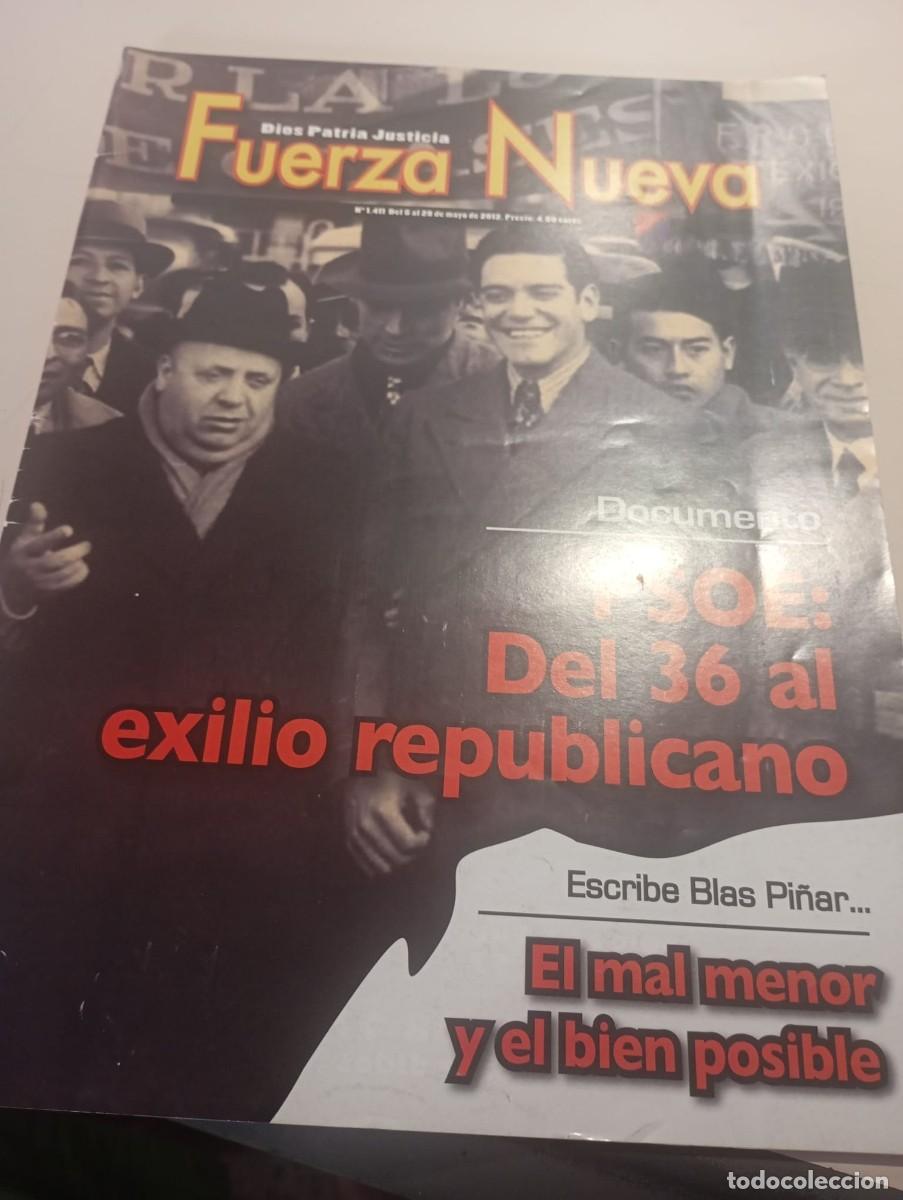 Collectionnisme de Revues et Journaux: REVISTA FUERZA NUEVA N&ordm; 1411 MAYO 2012 REF. UR