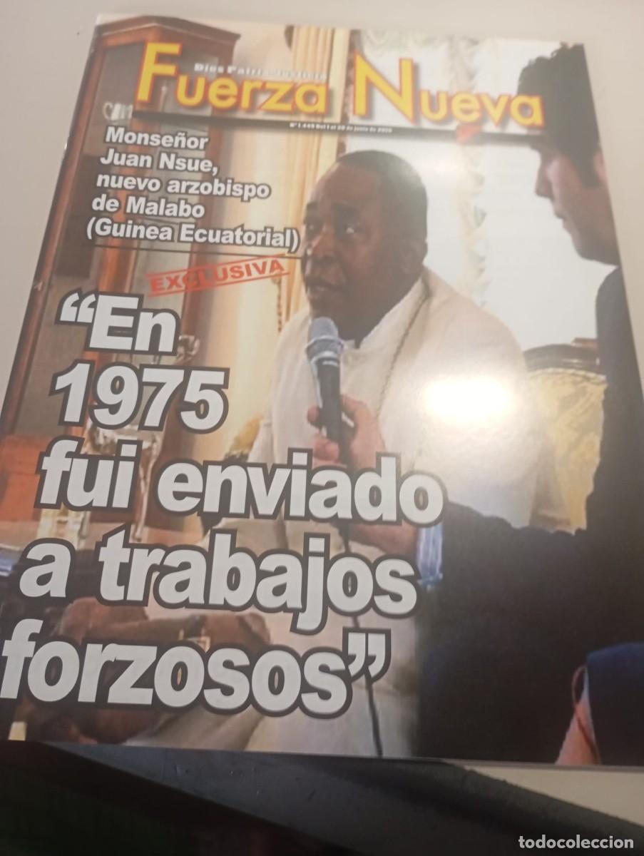 Collectionnisme de Revues et Journaux: REVISTA FUERZA NUEVA N&ordm; 1449 JUNIO 2015 REF. UR