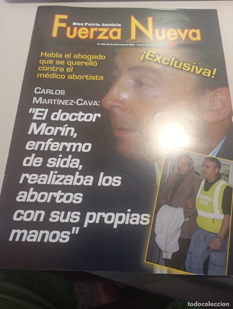 Sammeln von Zeitschriften und Zeitungen: REVISTA FUERZA NUEVA N&ordm; 1353 MAYO DE 2008 REF. UR