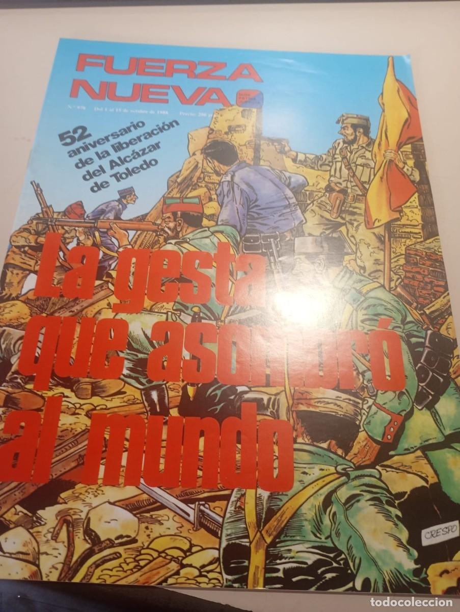 Sammeln von Zeitschriften und Zeitungen: REVISTA FUERZA NUEVA N&ordm; 970 OCTUBRE DE 1988 REF. UR
