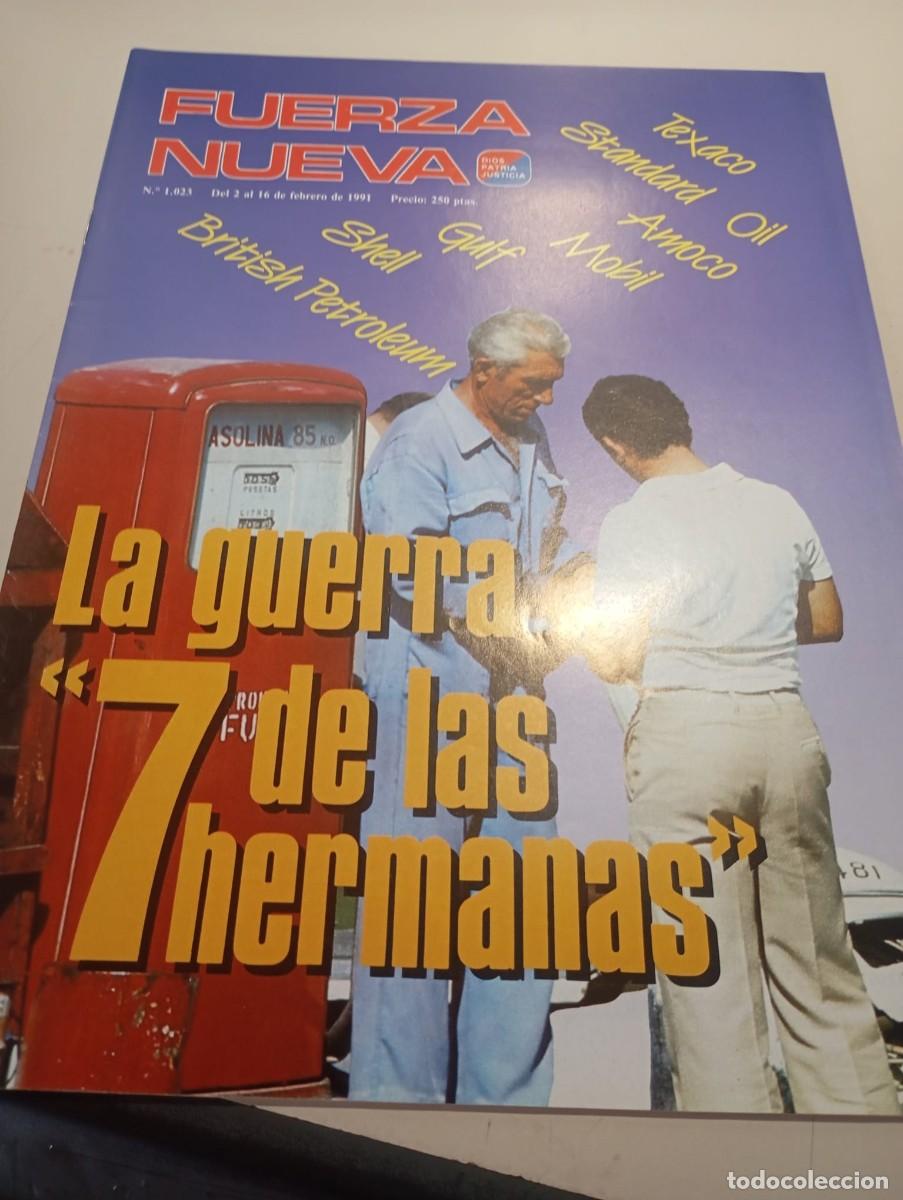 Sammeln von Zeitschriften und Zeitungen: REVISTA FUERZA NUEVA N&ordm; 1023 FEBRERO DE 1991 REF. UR