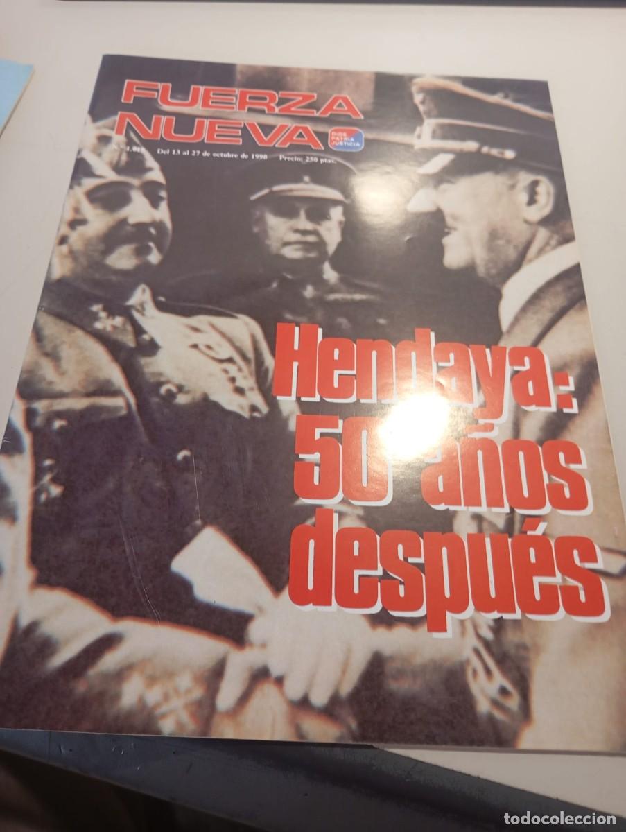 Sammeln von Zeitschriften und Zeitungen: REVISTA FUERZA NUEVA N&ordm; 1015 OCTUBRE DE 1990 REF. UR