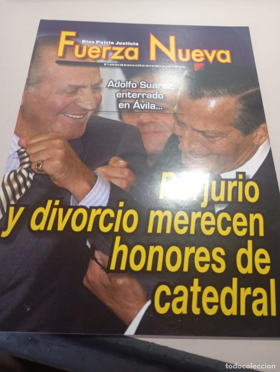 Sammeln von Zeitschriften und Zeitungen: REVISTA FUERZA NUEVA N&ordm; 1436 ABRIL DE 2014 REF. UR