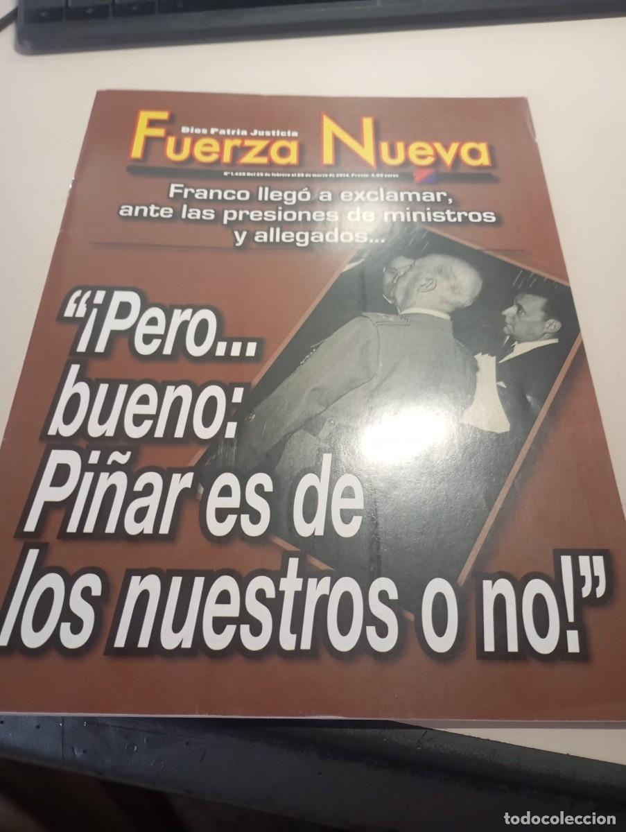 Sammeln von Zeitschriften und Zeitungen: REVISTA FUERZA NUEVA N&ordm; 1435 MARZO DE 2014 REF. UR