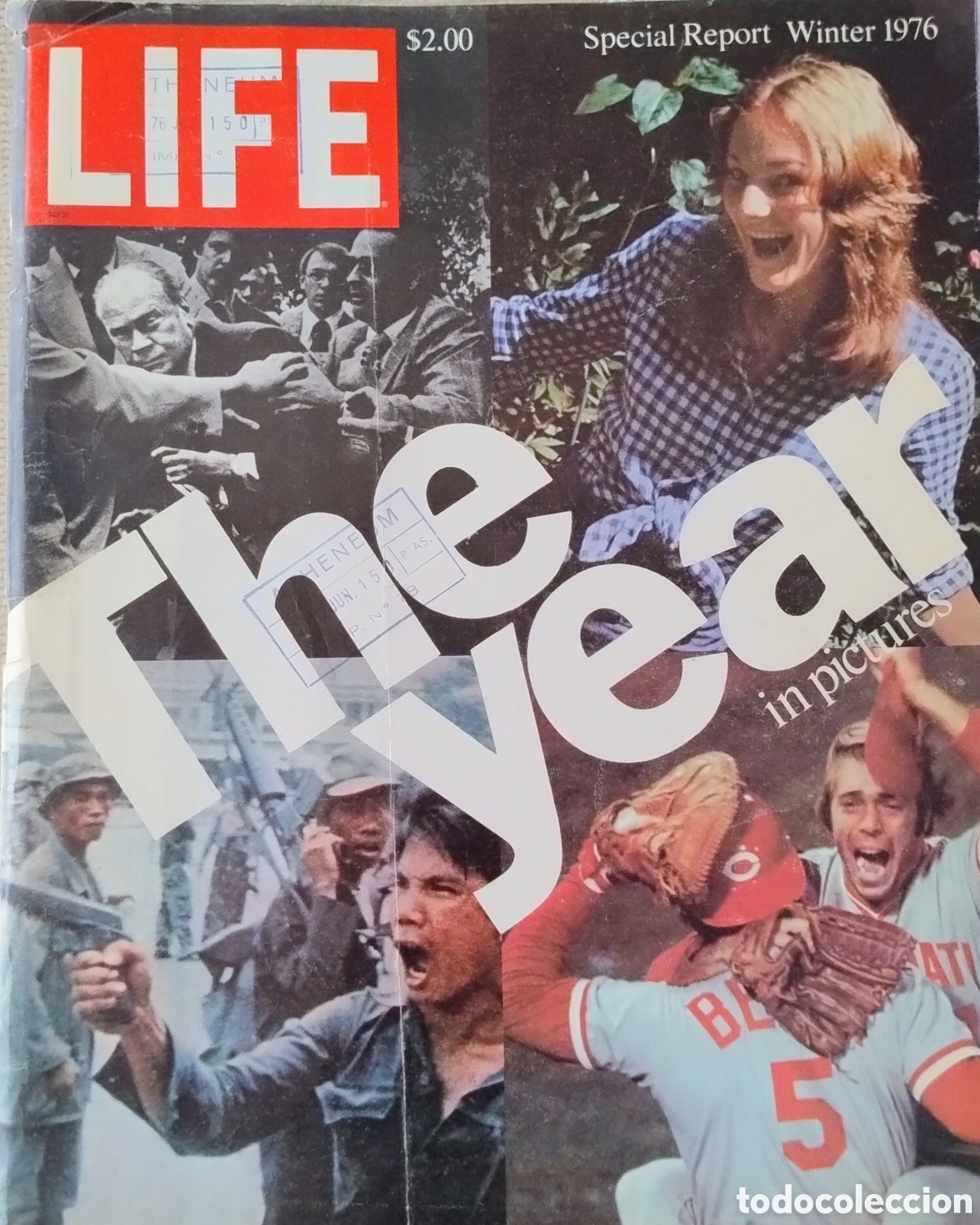 Coleccionismo de revistas y peri&oacute;dicos: Revista LIFE 1976 THE YEARD IN PICTUARS