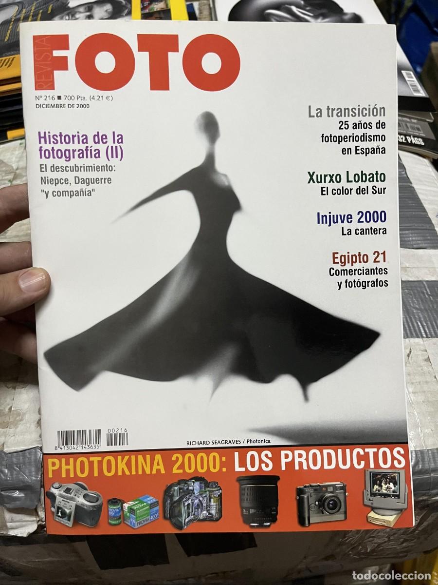 Collectionnisme de Revues et Journaux: REVISTA FOTOGRAFIA FOTO # 216 DICIEMBRE 2000 RICHARD SEAGRAVES XURXO LOBATO PHOTOKINA