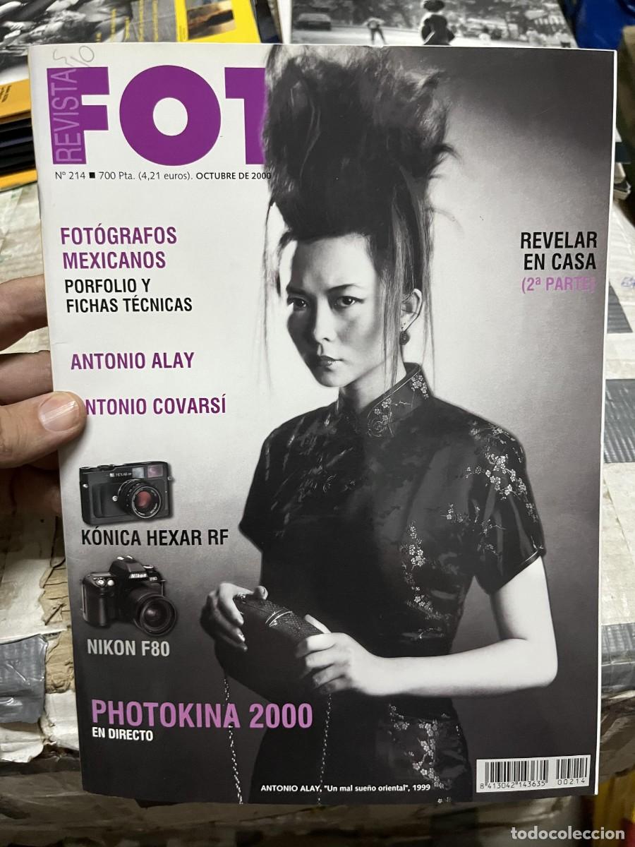 Coleccionismo de Revistas y Peri&oacute;dicos: REVISTA FOTOGRAFIA FOTO # 214 OCTUBRE 2000 ANTONIO ALAY ANTONIO COVARSI