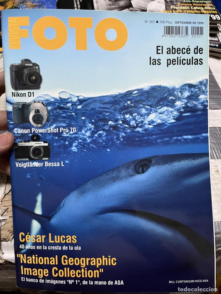 Coleccionismo de Revistas y Peri&oacute;dicos: REVISTA FOTOGRAFIA FOTO # 201 SEPTIEMBRE 1999 CESAR LUCAS BILL CURTSINGER JOSE HARO