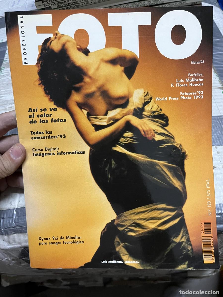 Collectionnisme de Revues et Journaux: REVISTA FOTOGRAFIA FOTO # 123 MARZO 1993 LUIS MALIBRAN F. FLORES HUECAS