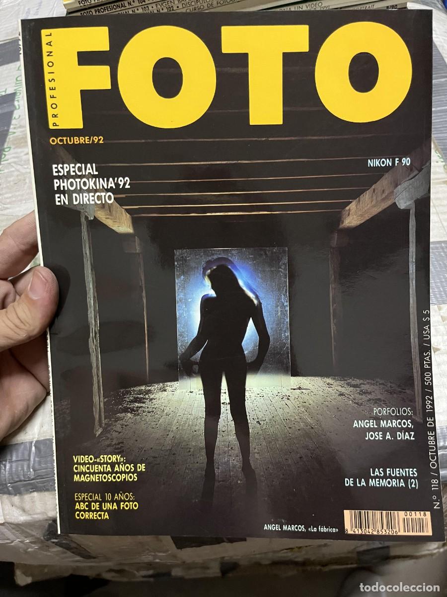 Collectionnisme de Revues et Journaux: REVISTA FOTOGRAFIA FOTO # 118 OCTUBRE 1992 ANGEL MARCOS JOSE A. DIAZ PHOTOKINA