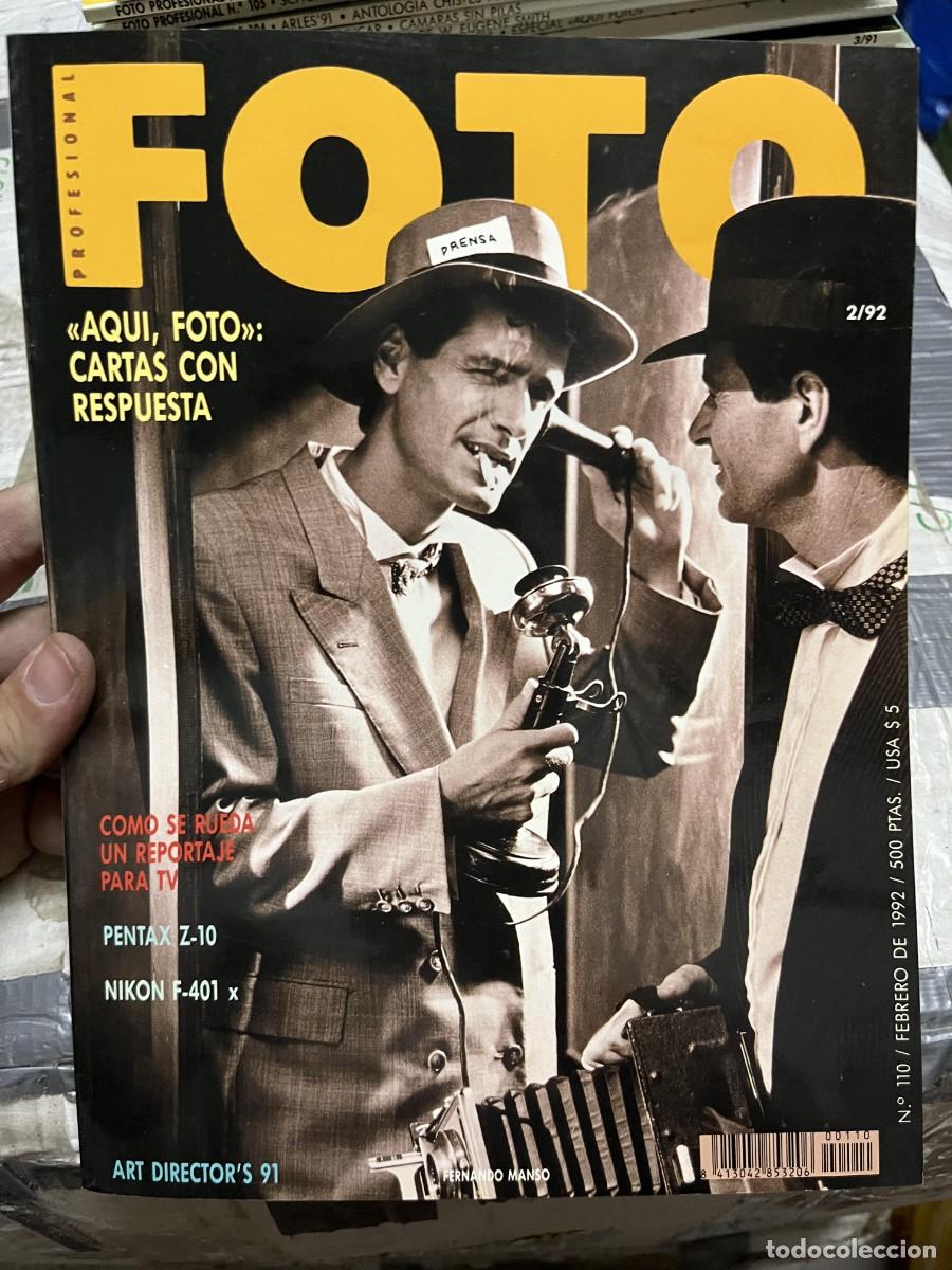 Collectionnisme de Revues et Journaux: REVISTA FOTOGRAFIA FOTO # 110 FEBRERO 1992 FERNANDO MANSO ROBERT LEBECK PUBLIO LOPEZ MONDEJAR