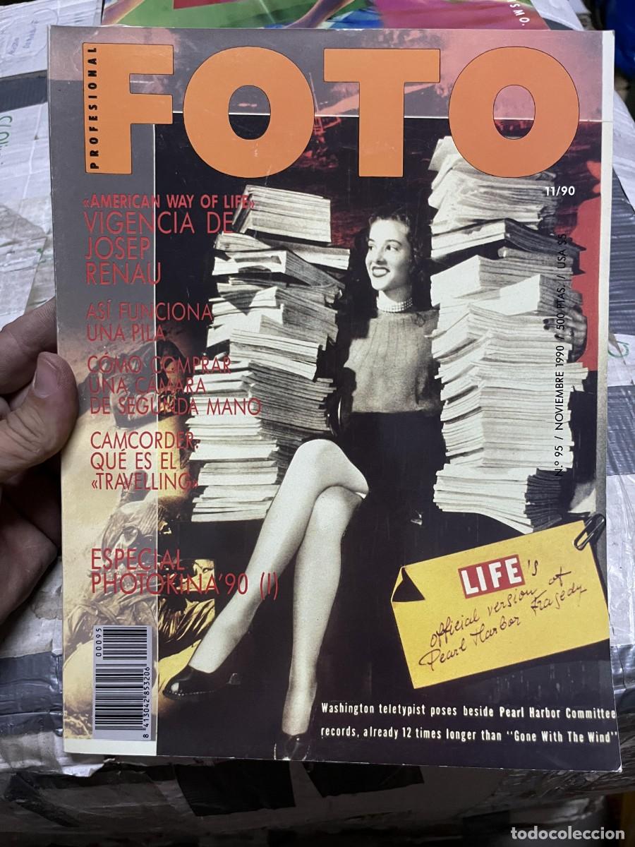 Collectionnisme de Revues et Journaux: REVISTA FOTOGRAFIA FOTO # 95 NOVIEMBRE 1990 JOSEP RENAU BERND TITTLBACH CARLOS CARRION BUCHO