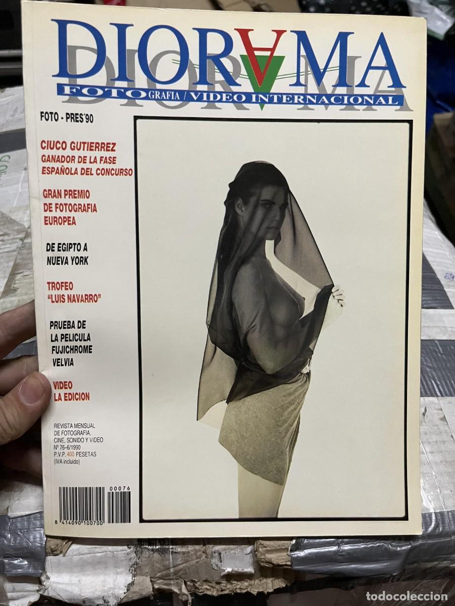 Collectionnisme de Revues et Journaux: REVISTA FOTOGRAFIA DIORAMA # 76 JUNIO 1990 CIUCO GUTIERREZ LUIS NAVARRO LUIS DEL AMO