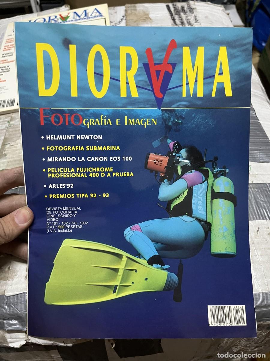 Collectionnisme de Revues et Journaux: REVISTA FOTOGRAFIA DIORAMA # 101 102 JULIO AGOSTO 1992 HELMUT NEWTON ARLES MANUEL SANCHEZ GUIJARRO