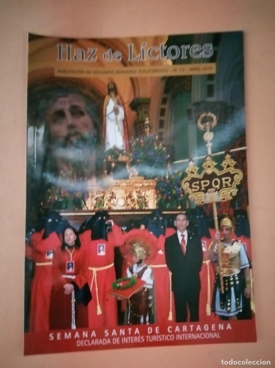Coleccionismo de Revistas y Peri&oacute;dicos: REVISTA HAZ DE LICTORES. SEMANA SANTA CARTAGENA