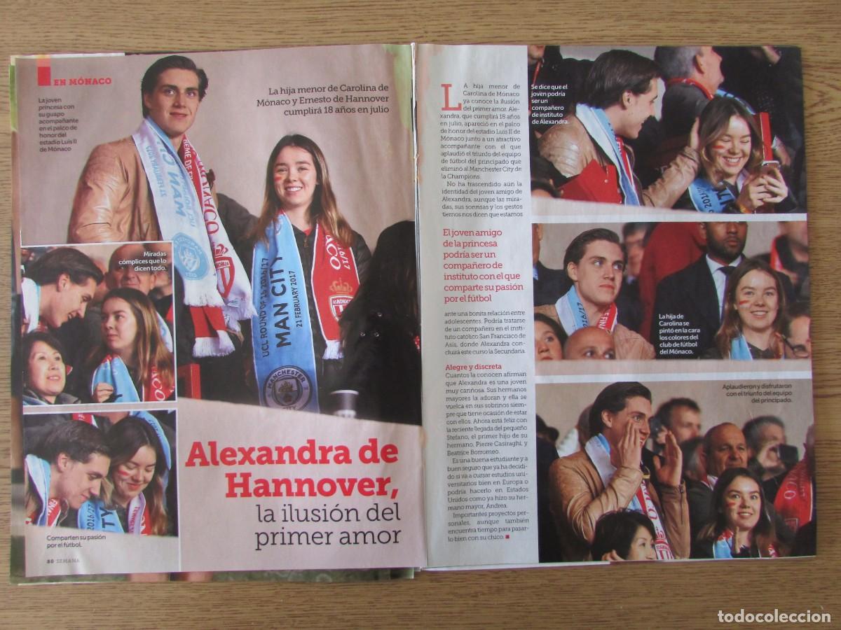 Coleccionismo de Revistas y Peri&oacute;dicos: RECORTE REVISTA SEMANA 4025 2017 ALEXANDRA DE HANNOVER
