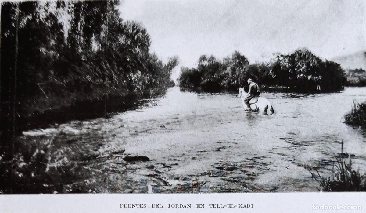 Colecionismo de Revistas e Jornais: EL MAR MUERTO - PALESTINA - UNA HOJA PUBLICACI&Oacute;N PPIO 1900