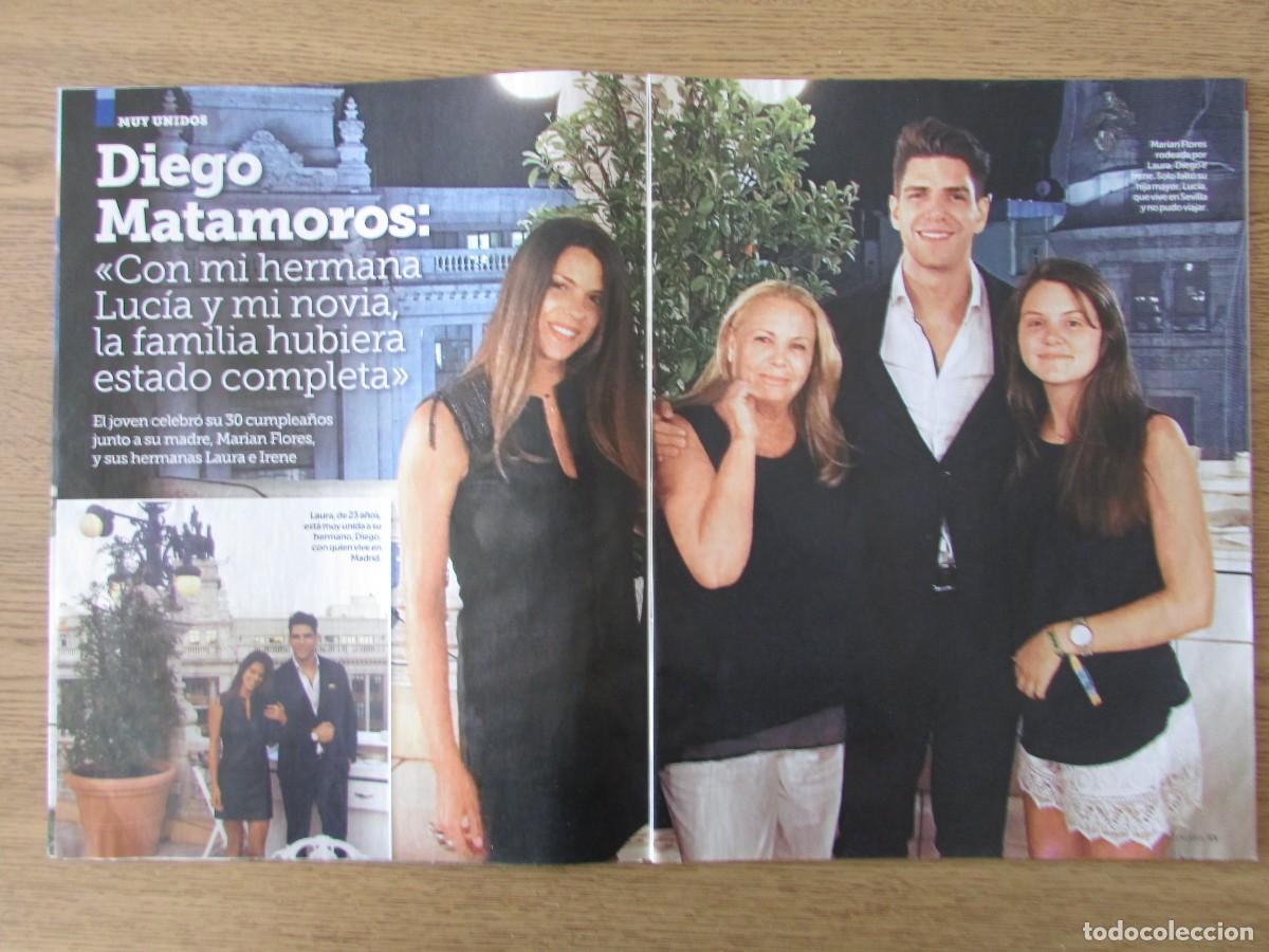 Coleccionismo de Revistas y Peri&oacute;dicos: RECORTE REVISTA SEMANA 3990 2016 DIEGO MATAMOROS 6 P&Aacute;GS. LAURA MATAMOROS, JAVIER TUDELA