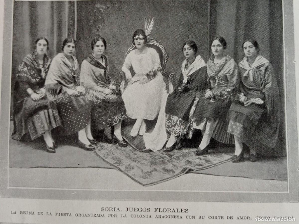 Sammeln von Zeitschriften und Zeitungen: SORIA - REINA DE LA FIESTAS - UNA HOJA PUBLICACI&Oacute;N PPIO 1900
