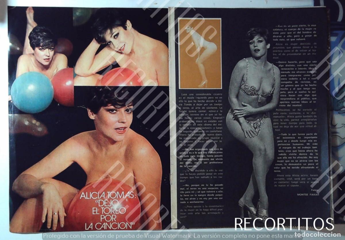 Coleccionismo de revistas y peri&oacute;dicos: ALICIA TOMAS MODELO Y ACTRIZ