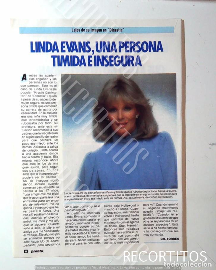 Coleccionismo de revistas y peri&oacute;dicos: LINDA EVANS DINASTUA DINASTY