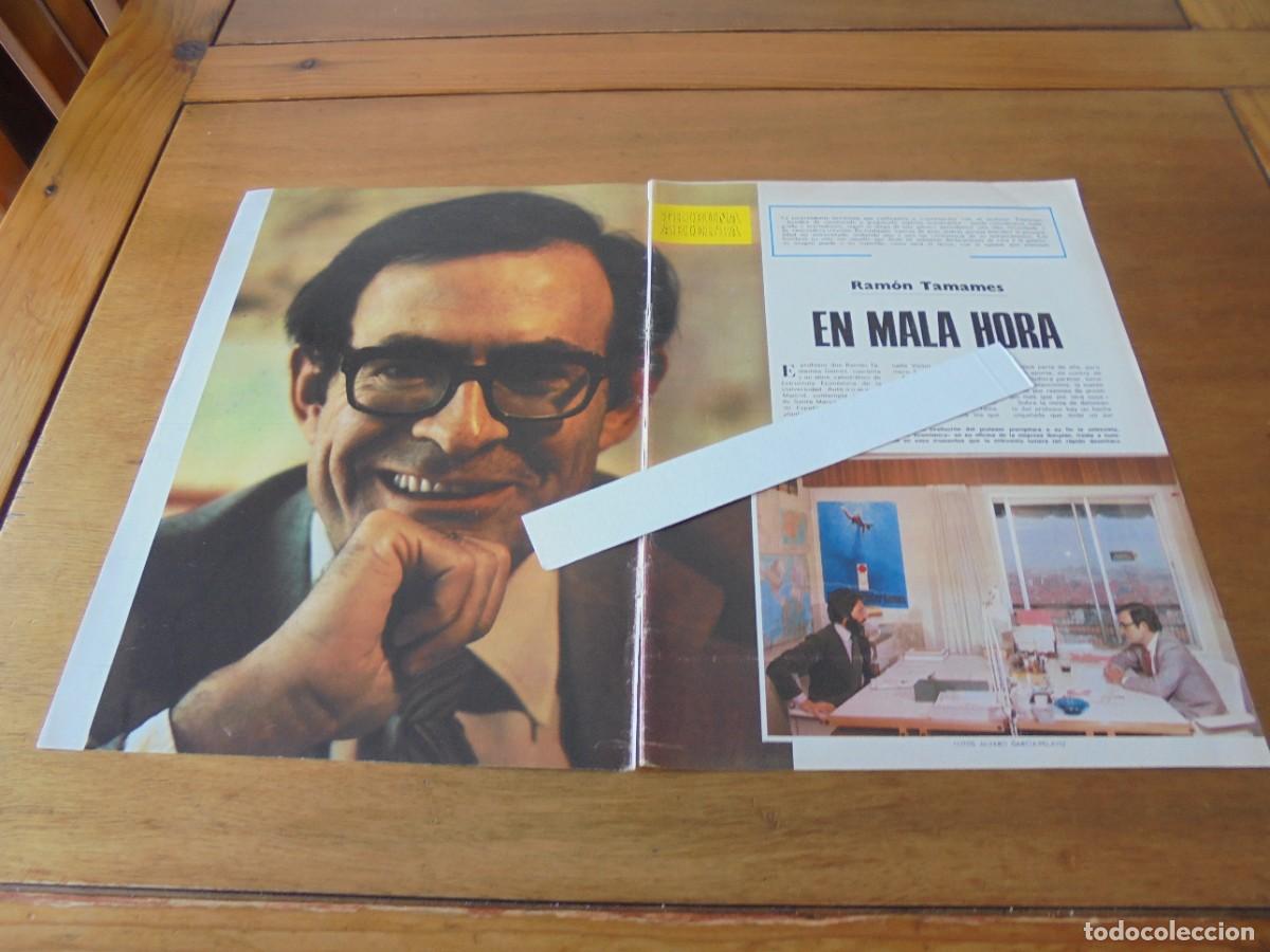 Coleccionismo de Revistas y Peri&oacute;dicos: RETAL 1975: RAM&Oacute;N TAMAMES, ENTREVISTA. PUBLICIDAD CITROEN GS. CEPSA SUPER MULTIGRADO.