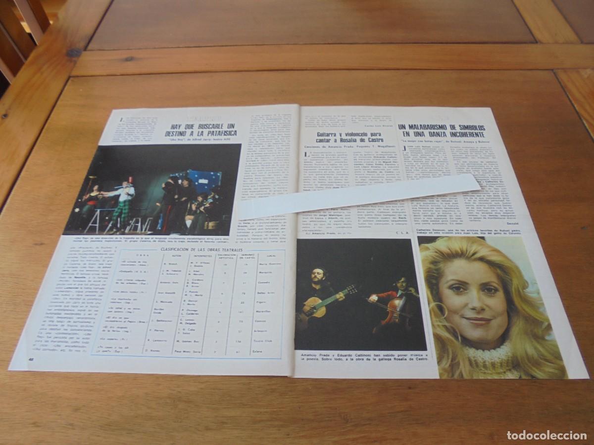 Sammeln von Zeitschriften und Zeitungen: RETAL 1975: UB&Uacute; REY, GRUPO CATERVA, DE GIJ&Oacute;N. AMANCIO PRADA Y E. CATTINONI. CATHERINE DENEUVE
