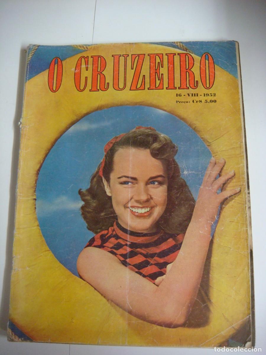 Coleccionismo de revistas y peri&oacute;dicos: REVISTA O CRUZEIRO DEL 16-VIII-1952-N&ordm;-44-(&)