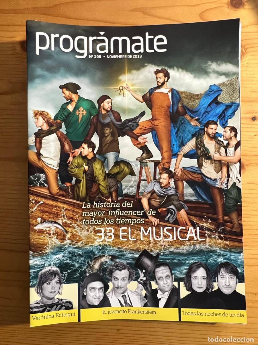 Coleccionismo de Revistas y Peri&oacute;dicos: REVISTA TEATRO PROGRAMATE 33 EL MUSICAL, EL JOVENCITO FRANKENSTEIN, TODAS LAS NOCHES EN UN DIA...