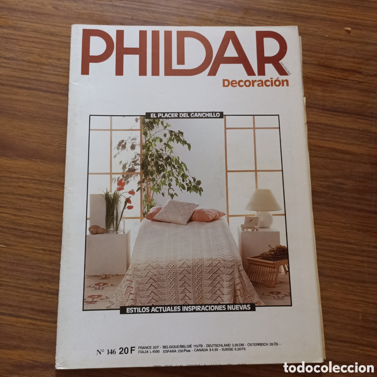 Coleccionismo de Revistas y Peri&oacute;dicos: Revista Phildar Decoraci&oacute;n n&ordm;146