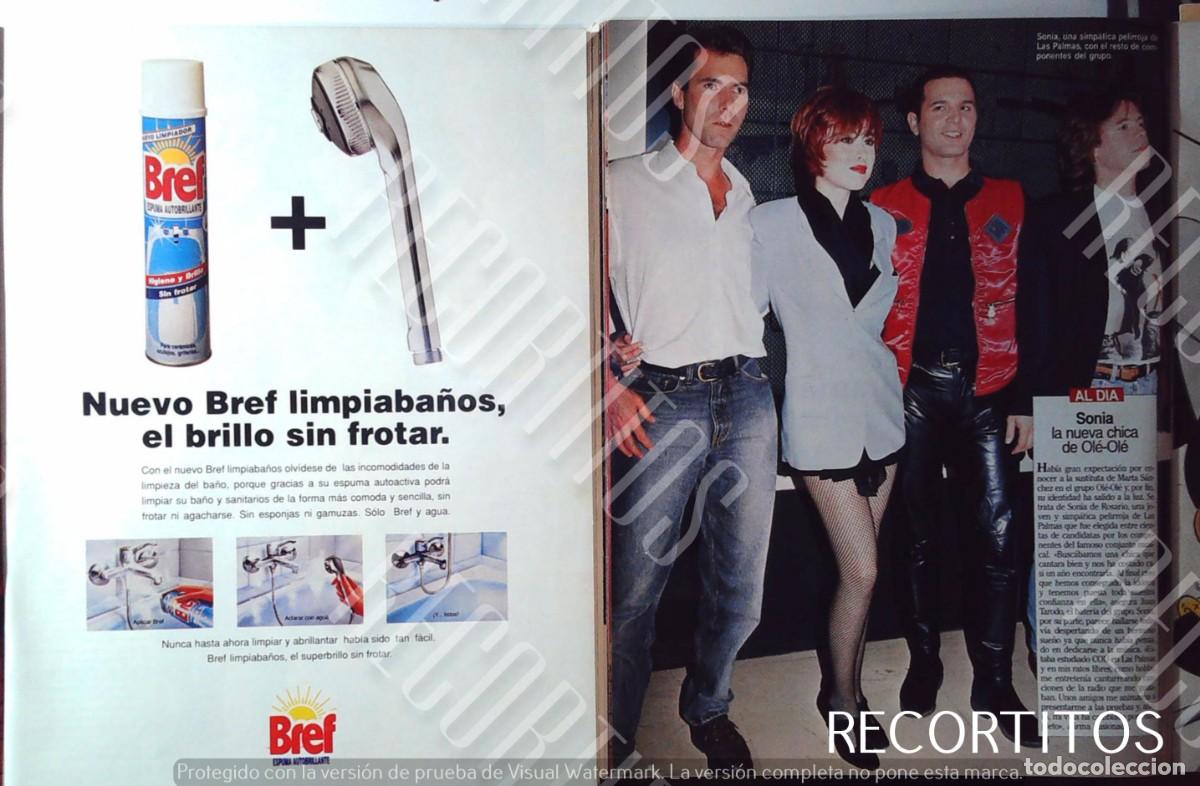 Coleccionismo de revistas y peri&oacute;dicos: OLE OLE SONIADE ROSARIO MARTA SANCHEZ BREF