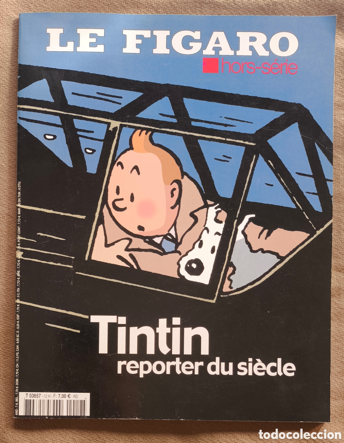 Coleccionismo de revistas y peri&oacute;dicos: TINTIN REVISTA MONOGR&Aacute;FICA MAGAZINE HERG&Eacute; MOULINSART FRANCE 2004
