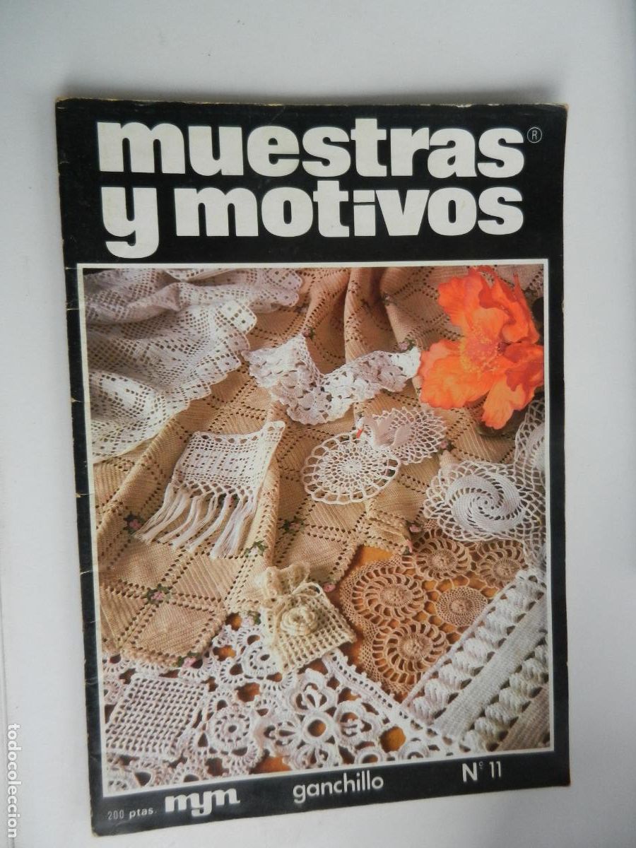 Coleccionismo de Revistas y Peri&oacute;dicos: MUESTRAS Y MOTIVOS REVISTA N&ordm; 11 - GANCHILLO