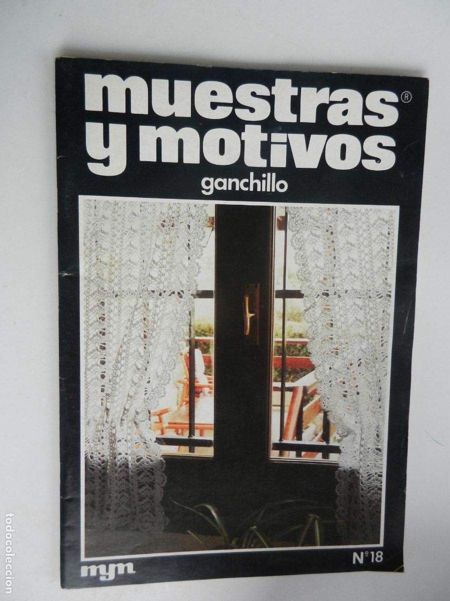 Coleccionismo de Revistas y Peri&oacute;dicos: MUESTRAS Y MOTIVOS REVISTA N&ordm; 18 - GANCHILLO